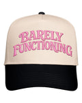 Barely Functioning Embroidered Cap