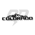 Chevy Colorado Mountains Offroad Logo Decal | Premium Vinyl Emblem