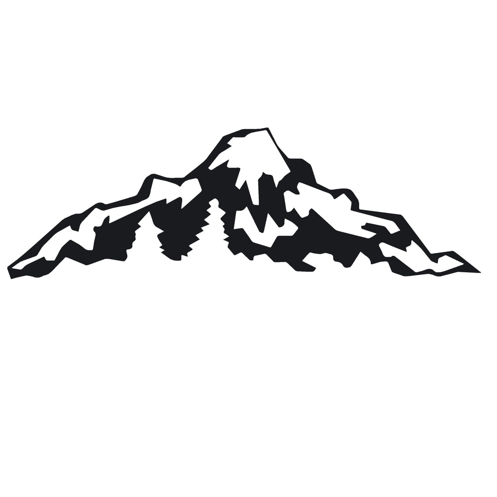 Rocky Mountains Decal – Outdoor Adventure Vinyl Car Sticker 7449