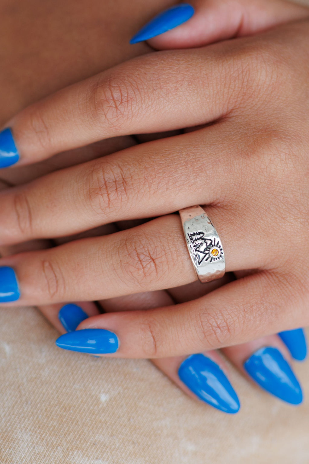 Adjustable Mountain Sun Ring