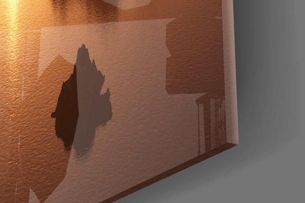 Mountain Glass Wall Art