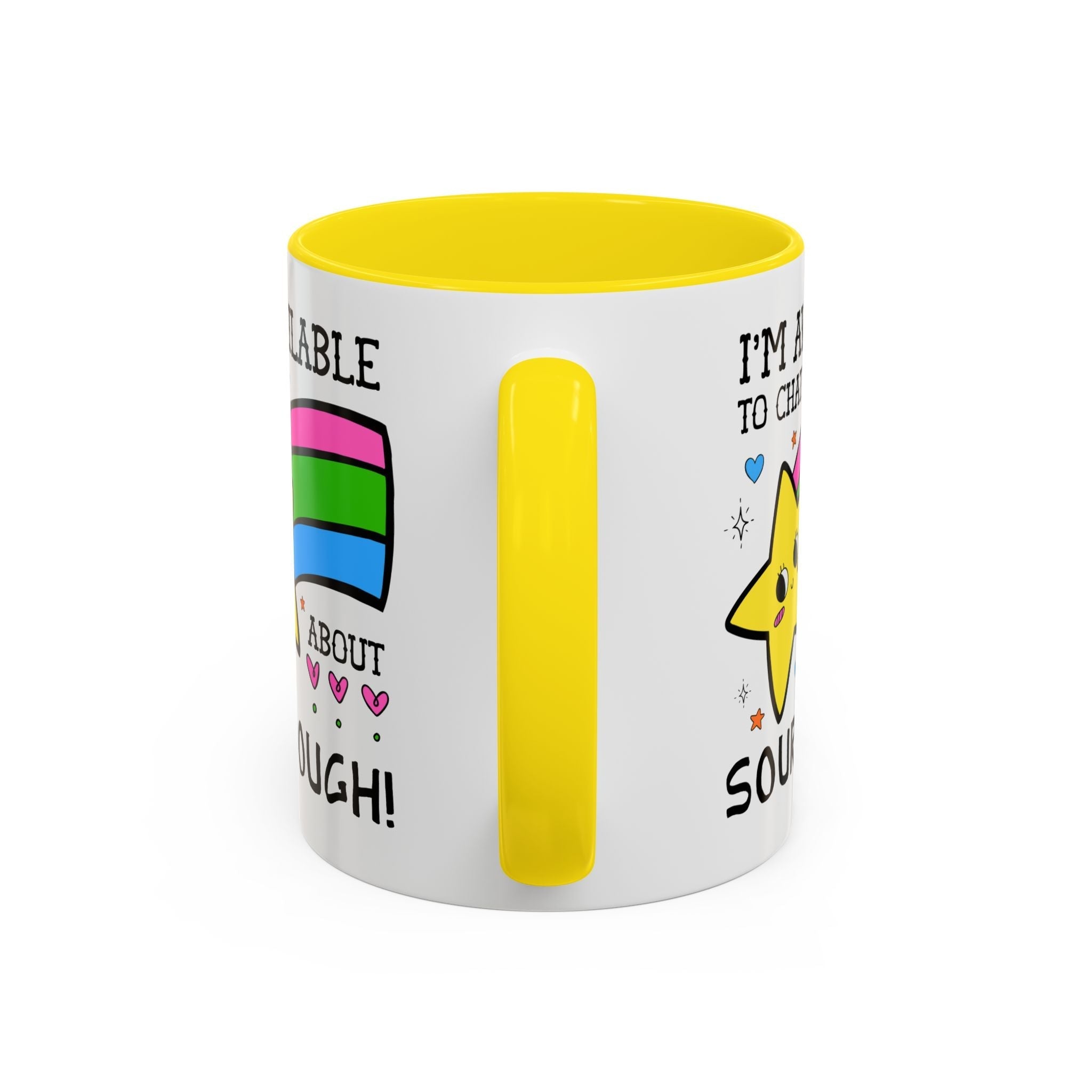 I'm Available to Chat About Sourdough Coffee Mug