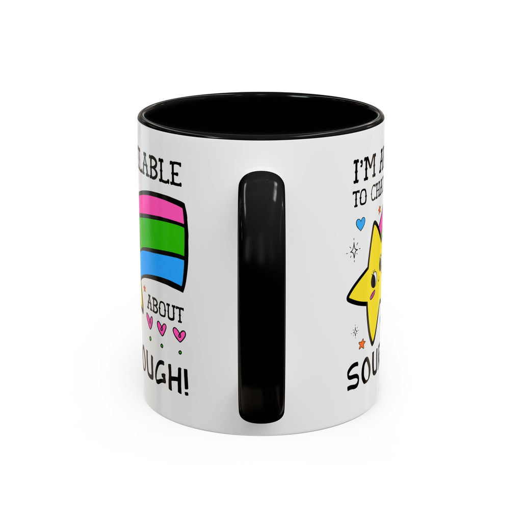 I'm Available to Chat About Sourdough Coffee Mug