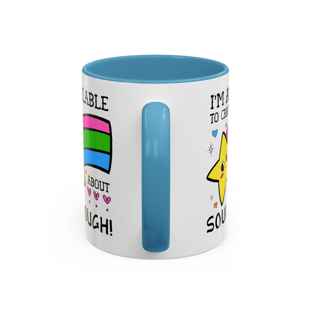 I'm Available to Chat About Sourdough Coffee Mug