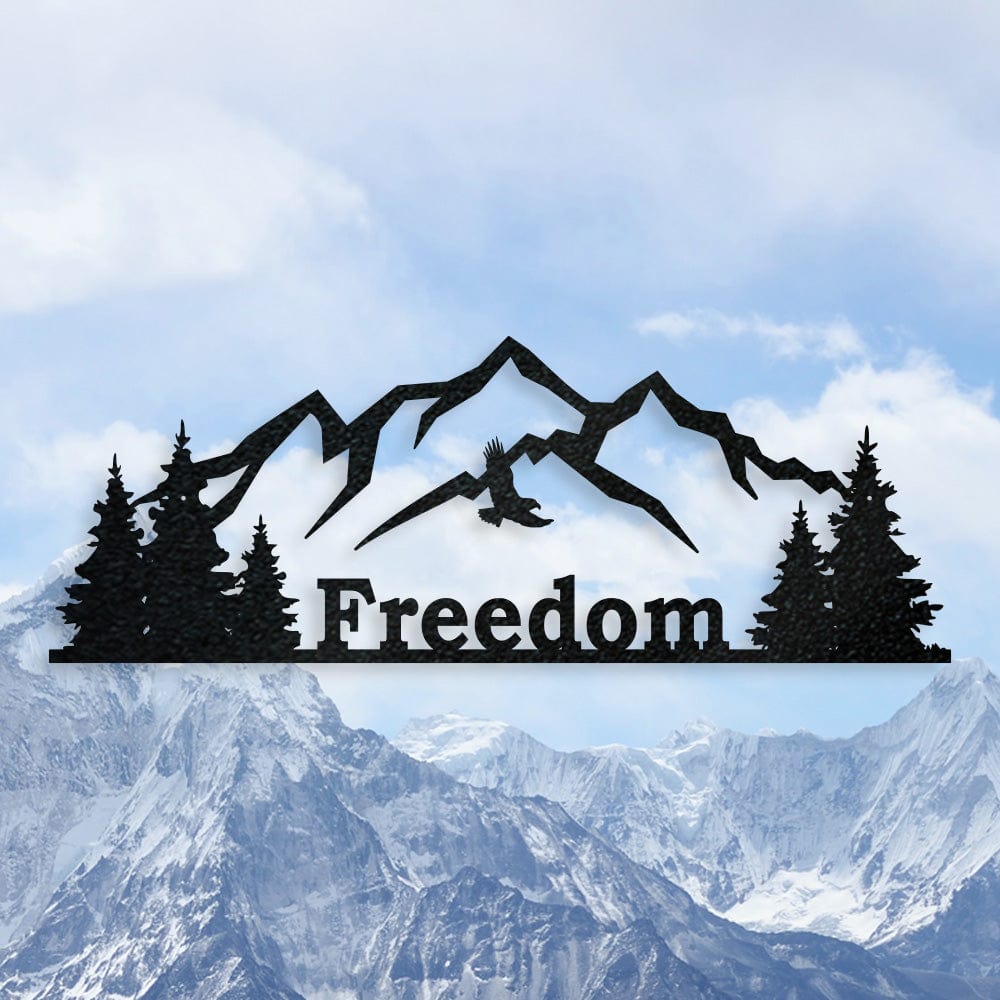 Mountain Range Monogram