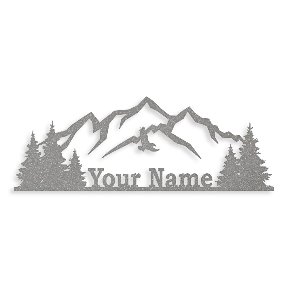 Mountain Range Monogram