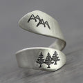 Winding Mountain Forest Ring